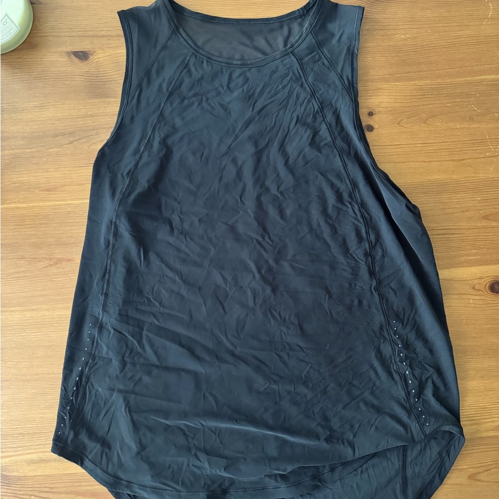 lululemon athletica Black Sleeveless Athletic Tank